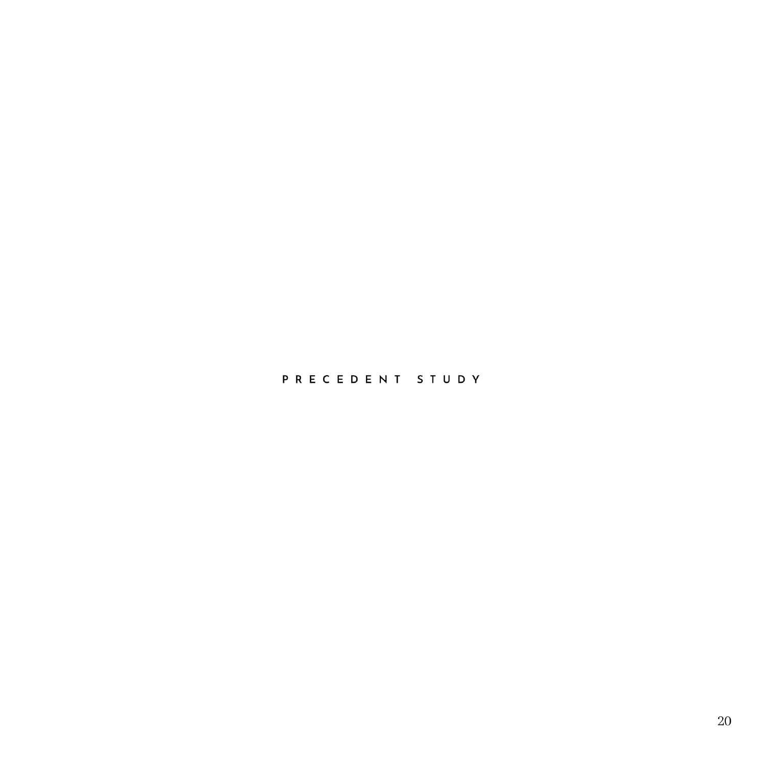 Memory Lane — Precedent Study 3